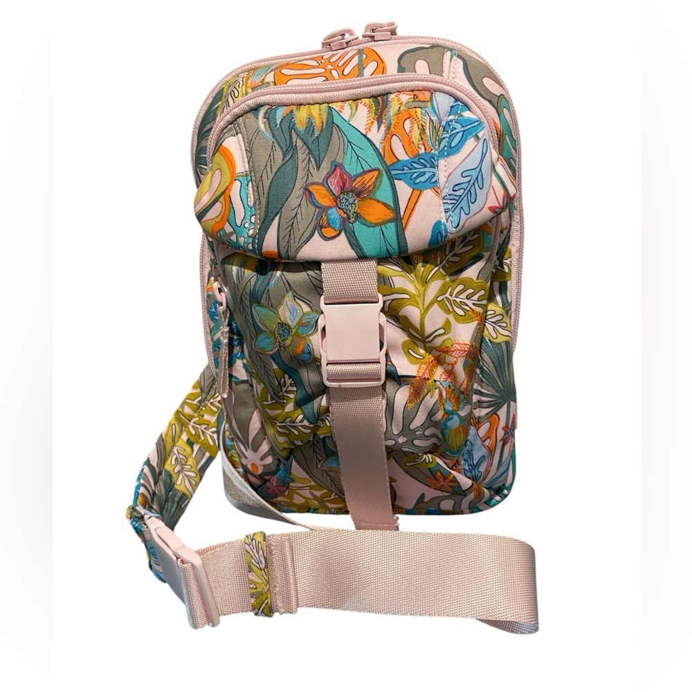 Vera Bradley Tropical Floral Crossbody Belt Bag